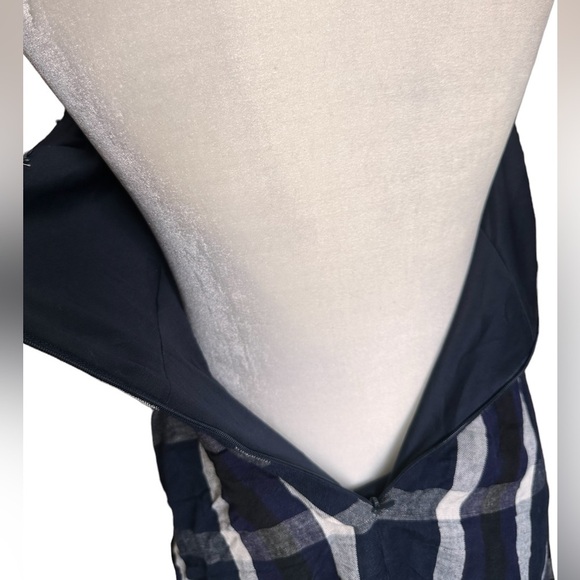 Anthropologie Eva Franco - Linen Blend Plaid Dress - Picture 4 of 6